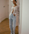Кардиган Bazhane Sheer cardigan молочний - Зображення 4