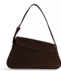 Сумка Juna suede bag шоколад