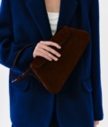 Сумка Juna suede bag шоколад - Зображення 2
