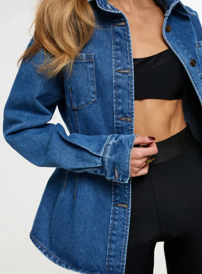 Сорочка Malina Nitza синій джинс