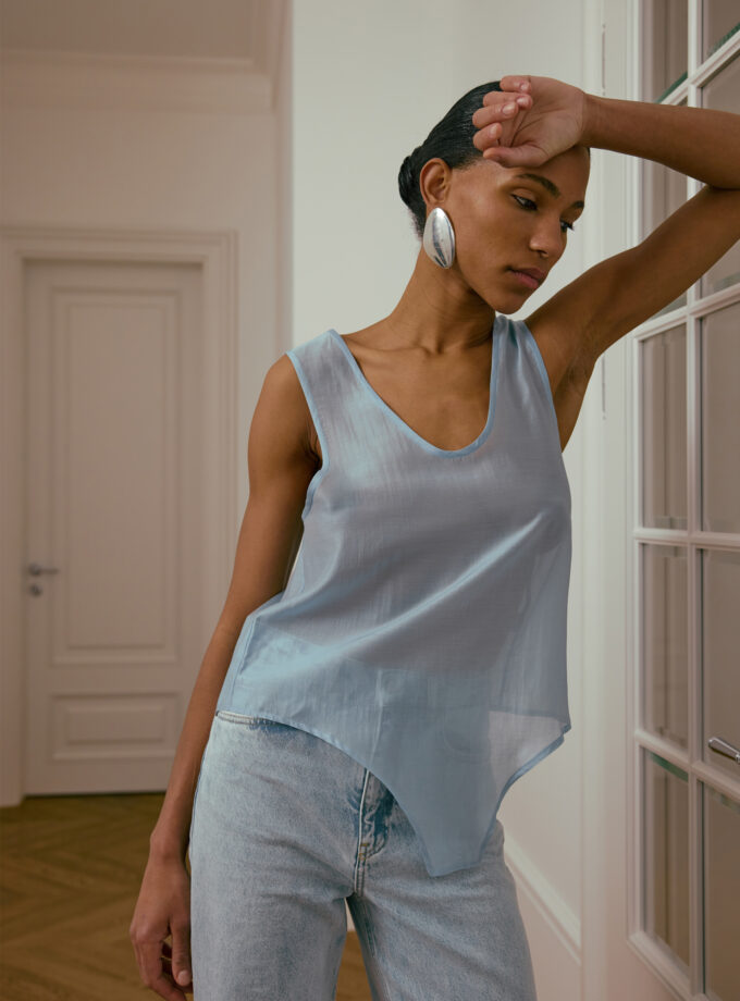 Майка Bazhane Ballet top блакитний