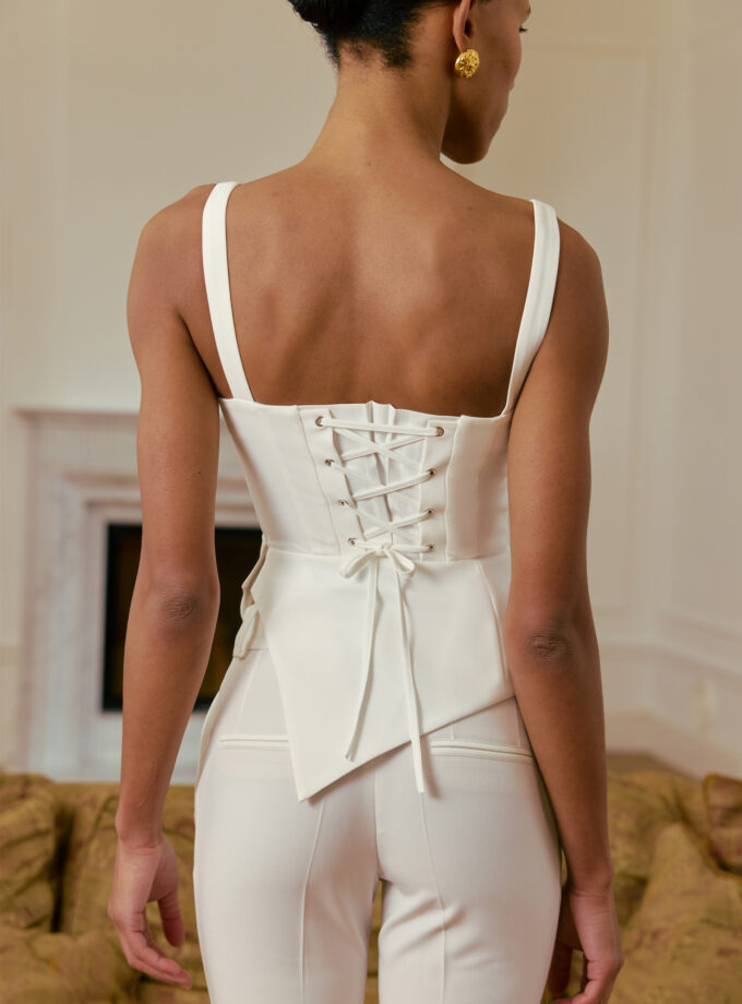 Топ Bazhane Moonlit top молочний