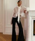 Брюки Bazhane Bell bottom pants чорний