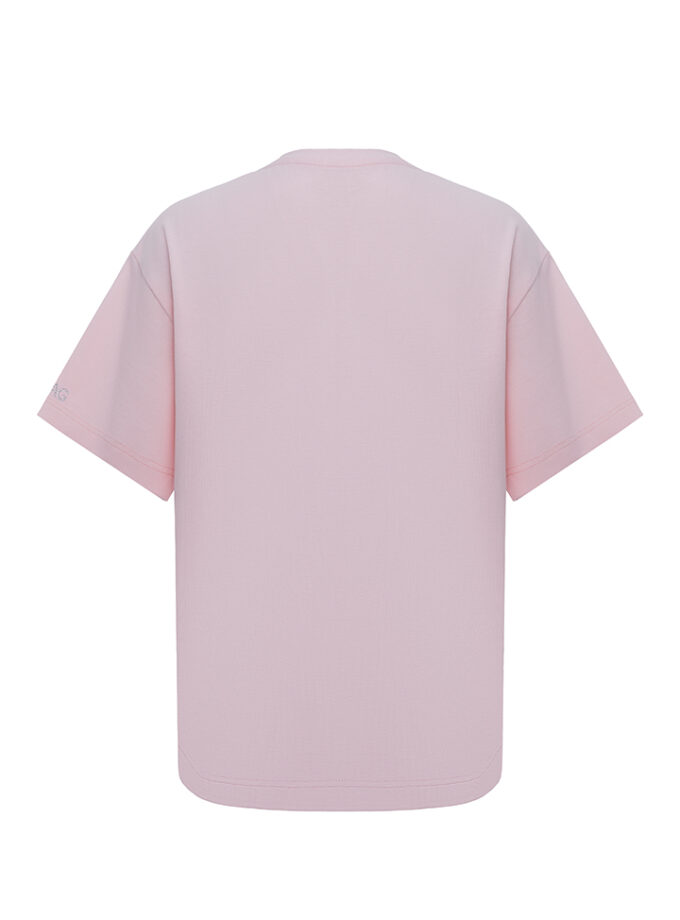 Футболка Zigzag рожева серця (crystal)