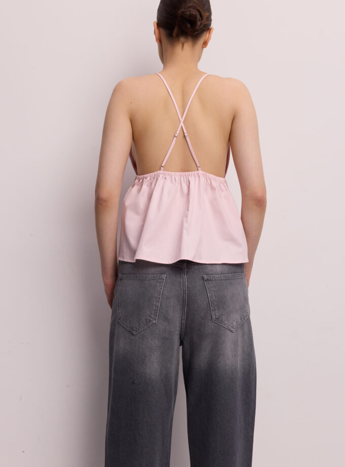 Топ Bazhane Whipped cream рожевий