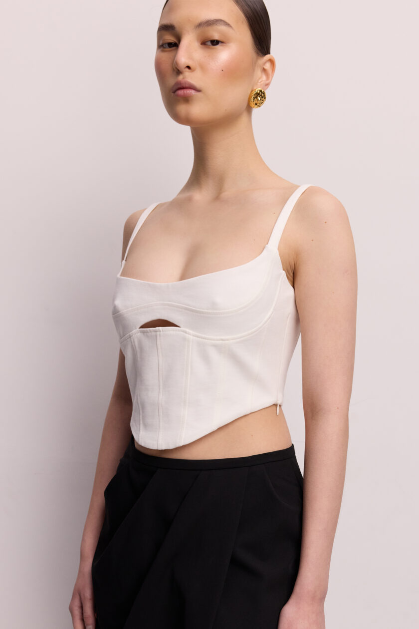Топ Bazhane Corset top молочний