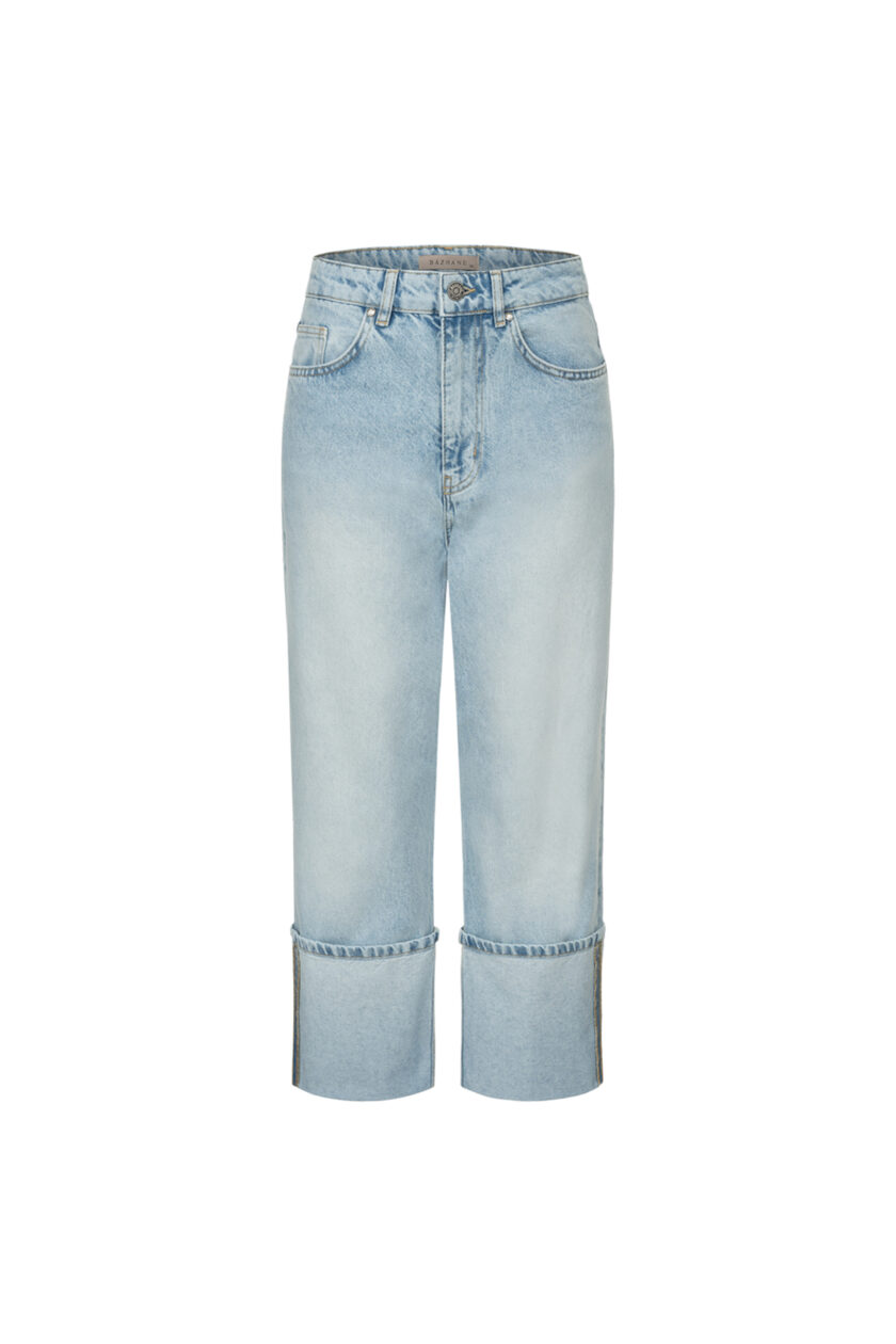 Джинси Bazhane Boyish jeans світло-блакитний - Зображення 3