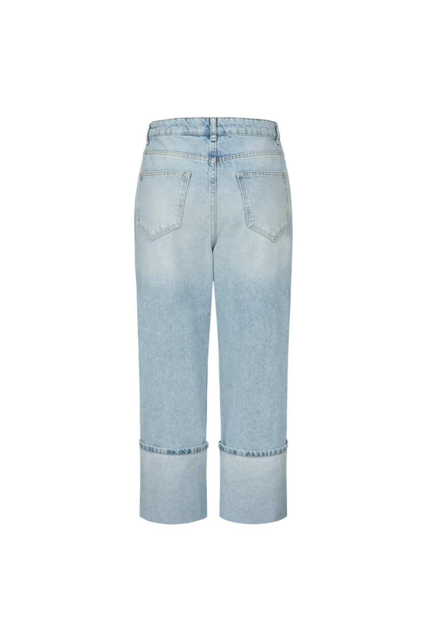 Джинси Bazhane Boyish jeans світло-блакитний - Зображення 2