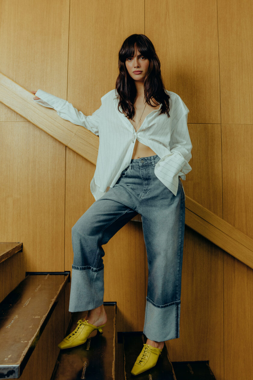 Джинси Bazhane Boyish jeans світло-блакитний