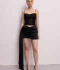 Спідниця Bazhane Flow skirt чорний