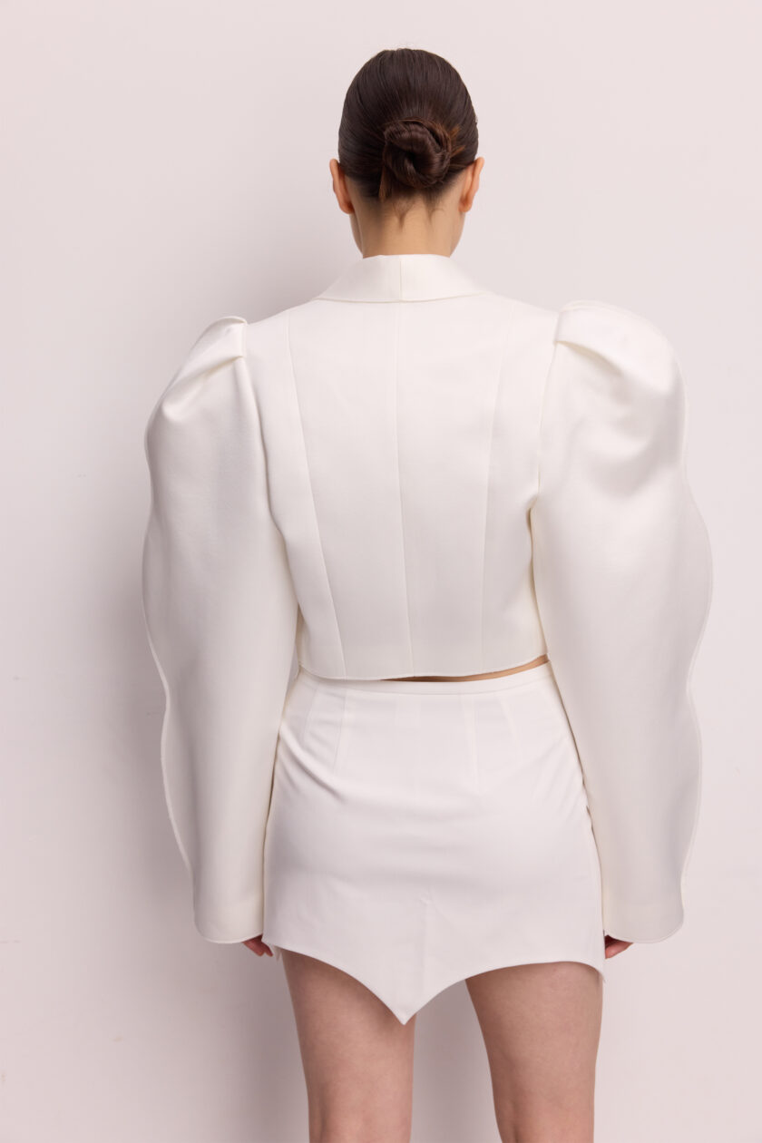 Жакет Bazhane Wave jacket молочний - Зображення 2