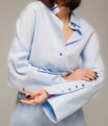 Сорочка FEEL and FLY лляна Hilda Light Blue