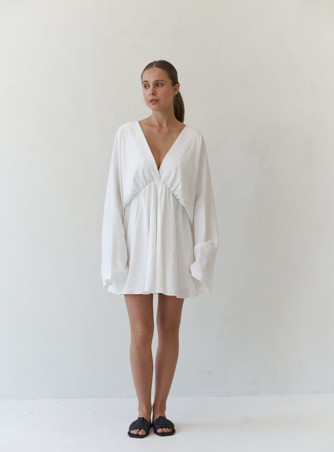 Сукня Colette Boho біла з мереживом