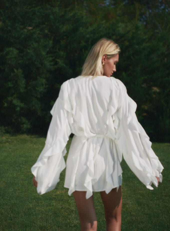 Сукня Colette Leti кімоно штапель біла