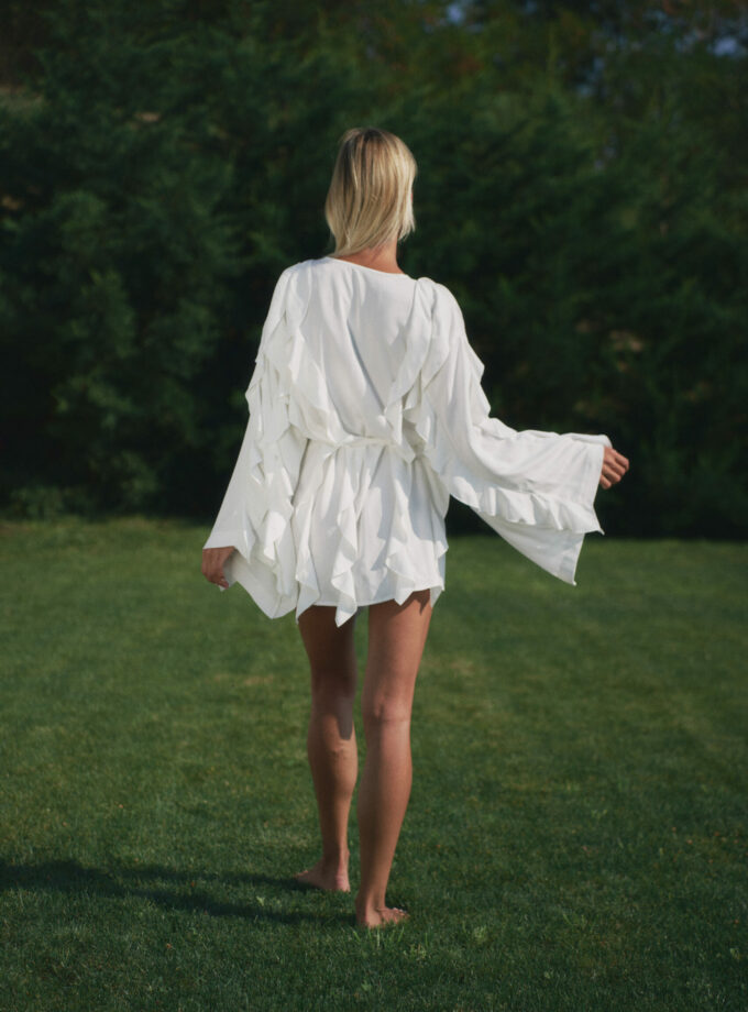 Сукня Colette Leti кімоно штапель біла