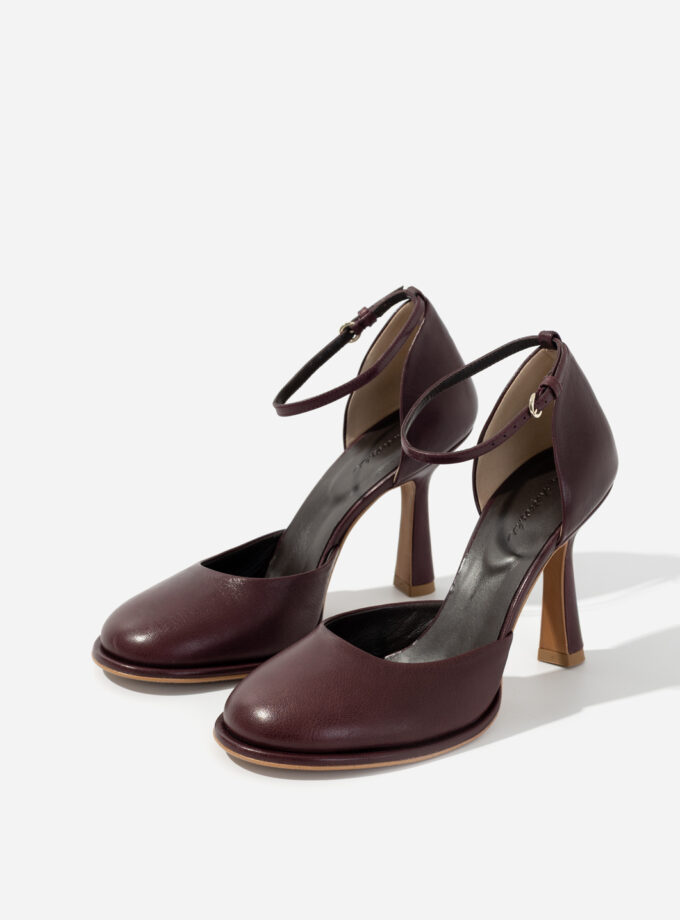 Туфлі Kachorovska Шевро коричневий L0048