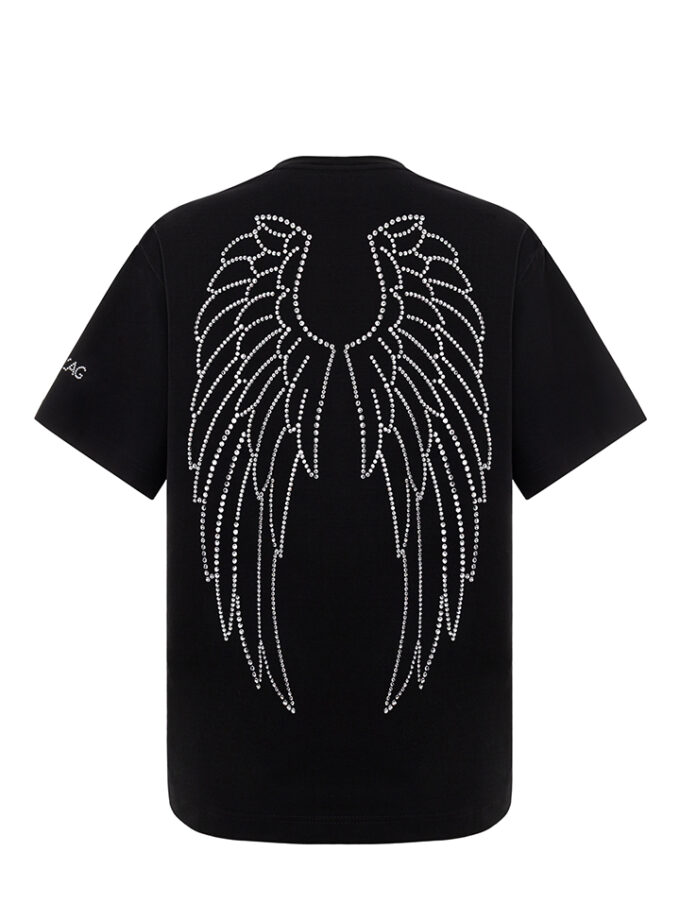 Футболка Zigzag чорна крила