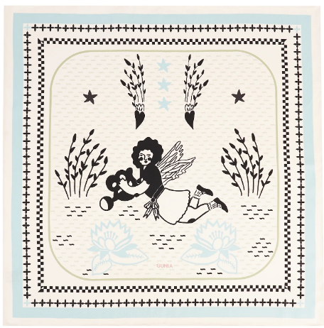 Хустка Gunia шовкова Лілея 85 см