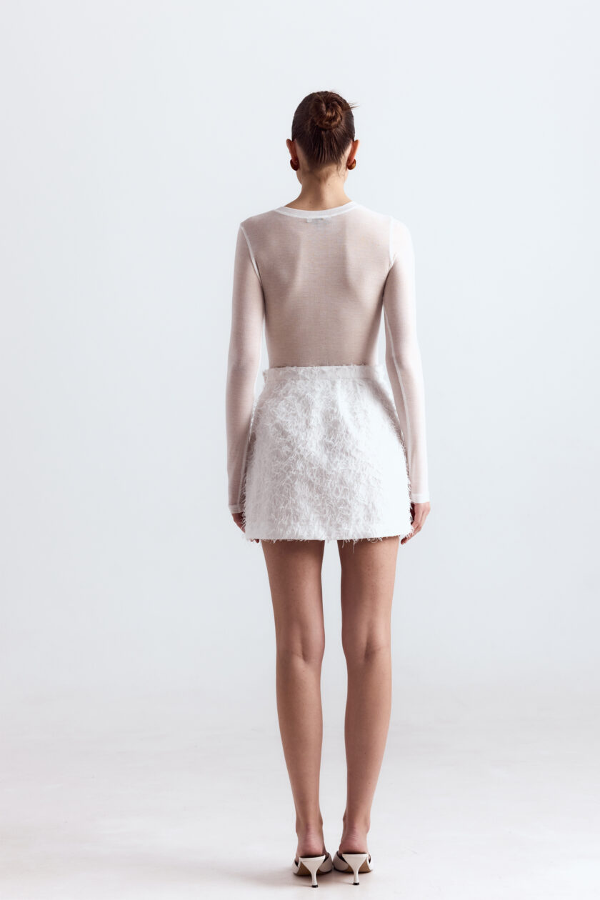 Спідниця Bazhane Dazzle skirt молочний - Зображення 3