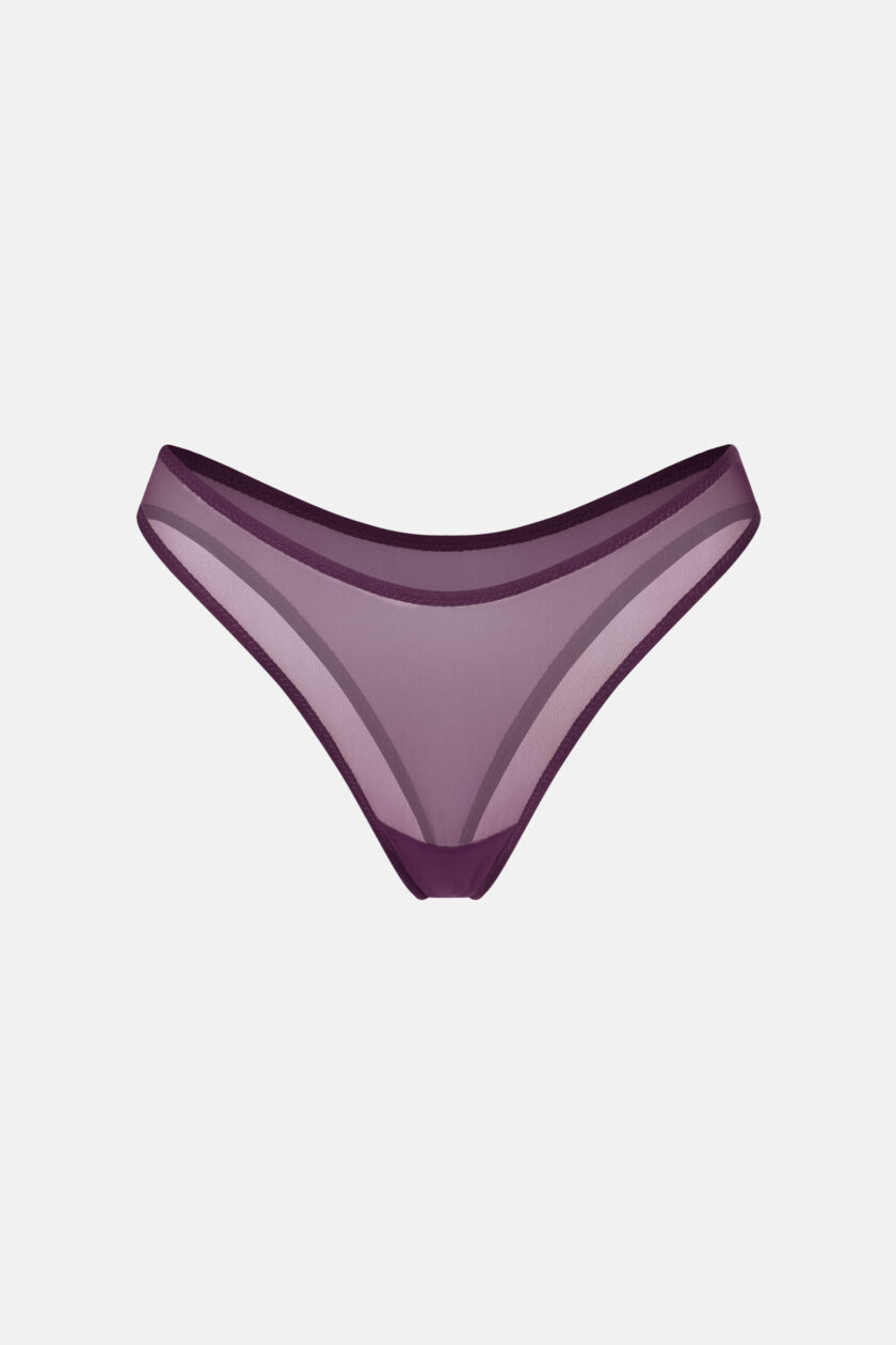 Трусики BAZHANE Moonrise thong бургунді - Зображення 2