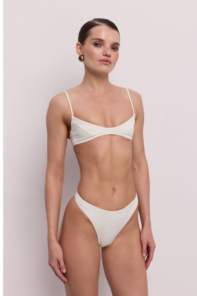 Купальник BAZHANE Lorelei swimsuit молочний