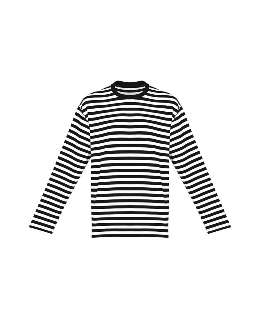 Бретонка Aisenberg denim чорна - Зображення 2