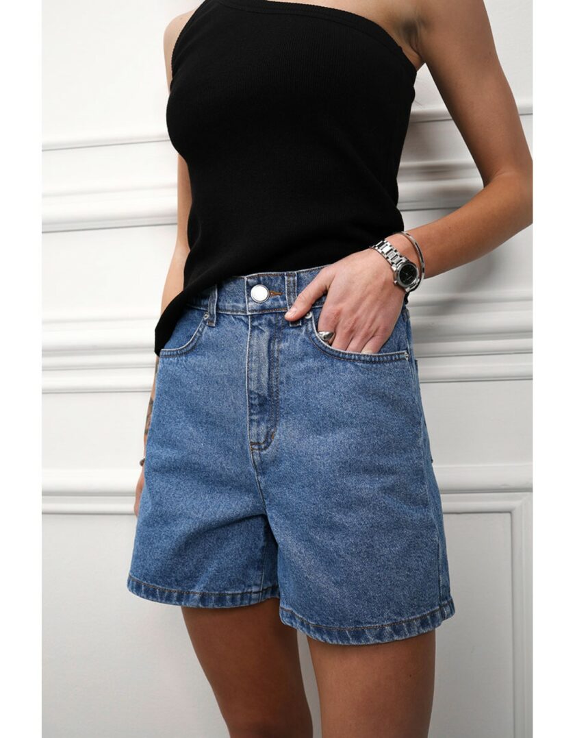 Шорти Aisenberg denim Basic середня варка - Зображення 4