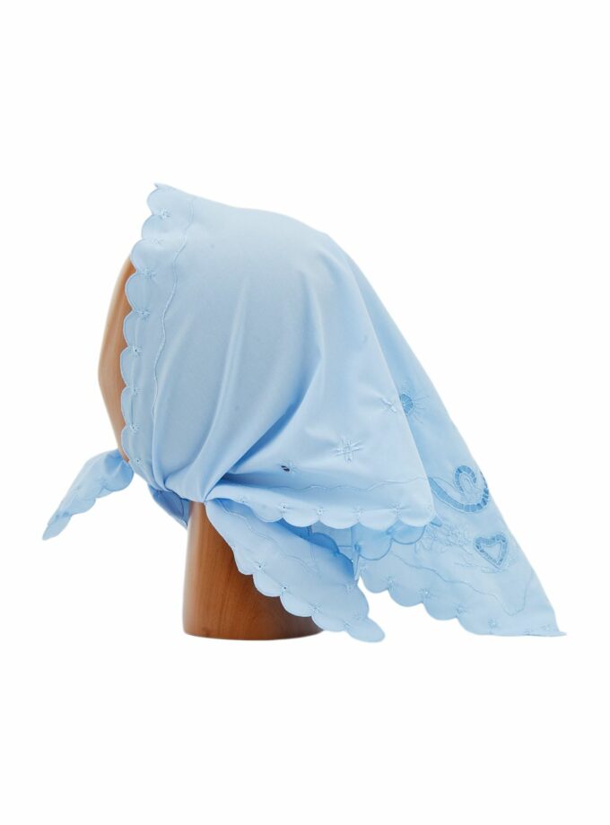 Хустка Gunia витинанка блакитна