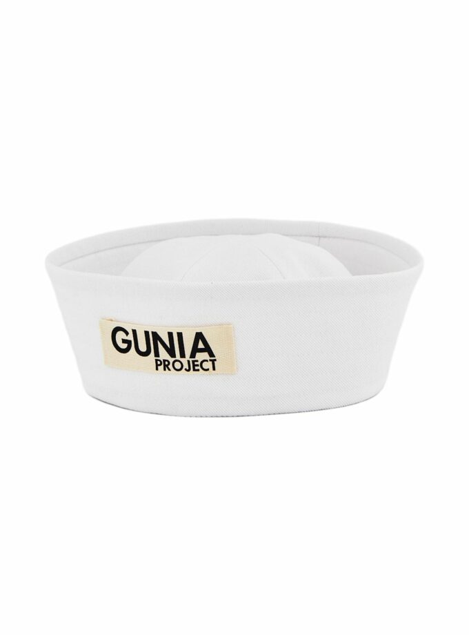 Шапка Gunia моряцька біла
