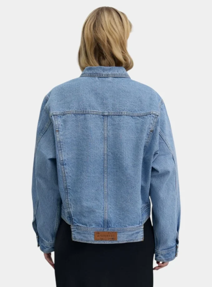 Куртка Aisenberg denim Hit блакитна