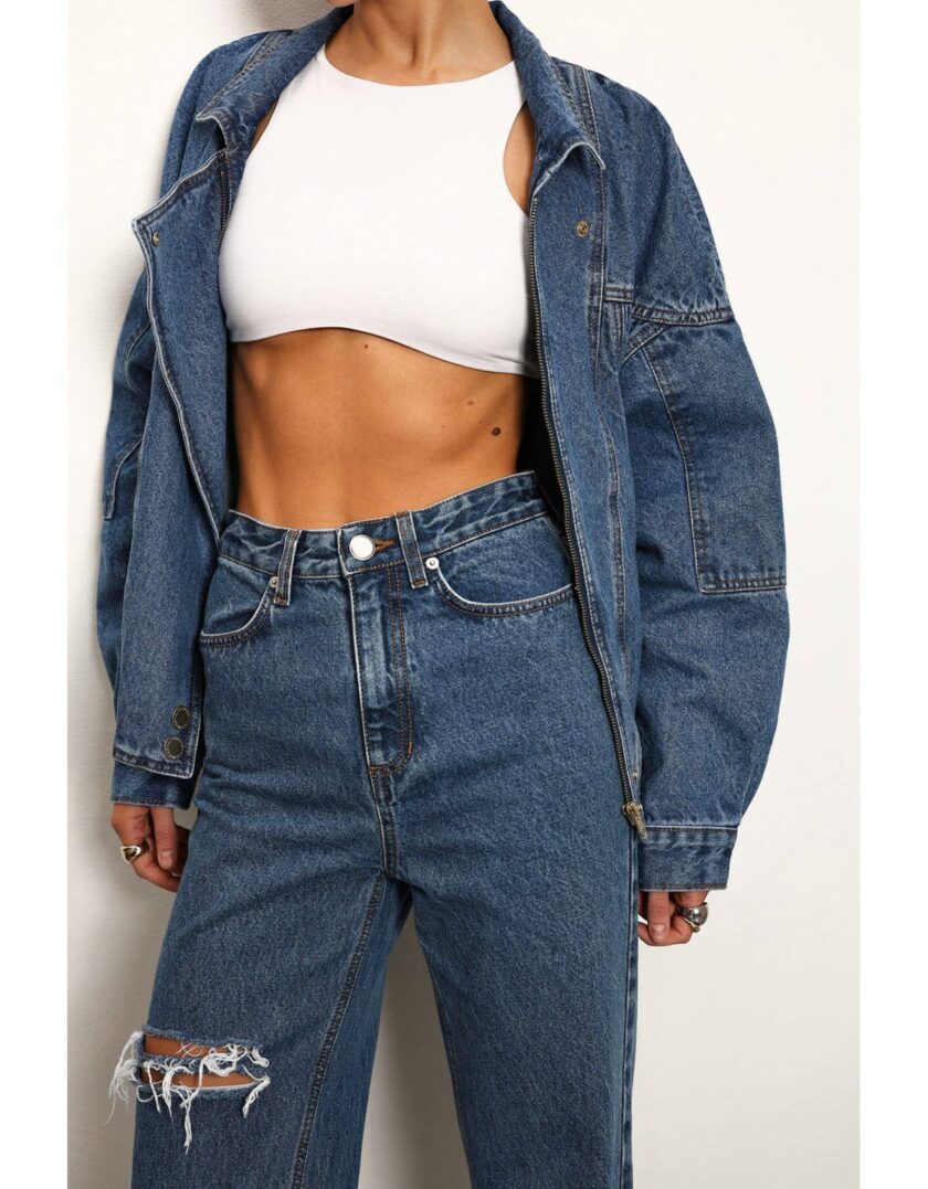 Джинси Aisenberg denim Lola сині - Зображення 3