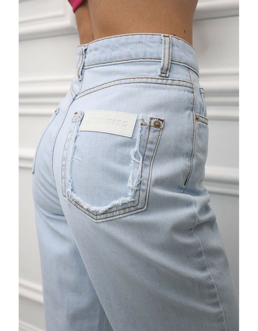 Джинси Aisenberg denim Mia Basic світло-блакитні - Зображення 2