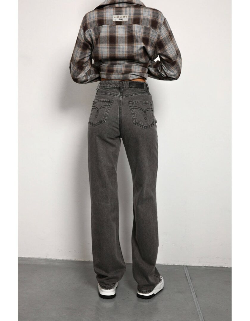 Джинси Aisenberg denim Monica сірі - Зображення 2