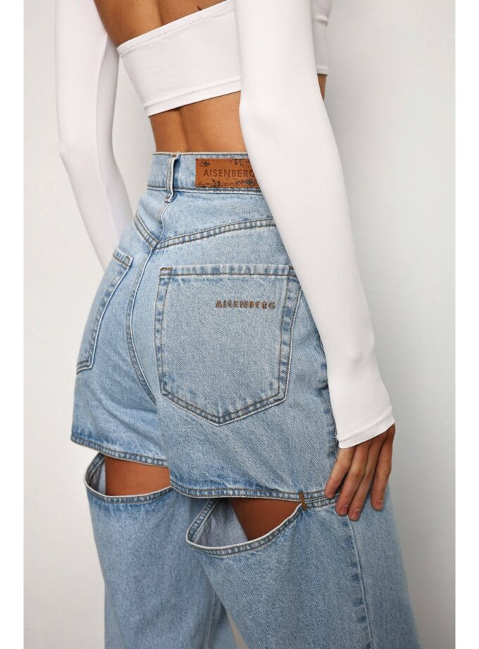 Джинси-шорти Aisenberg denim середня варка