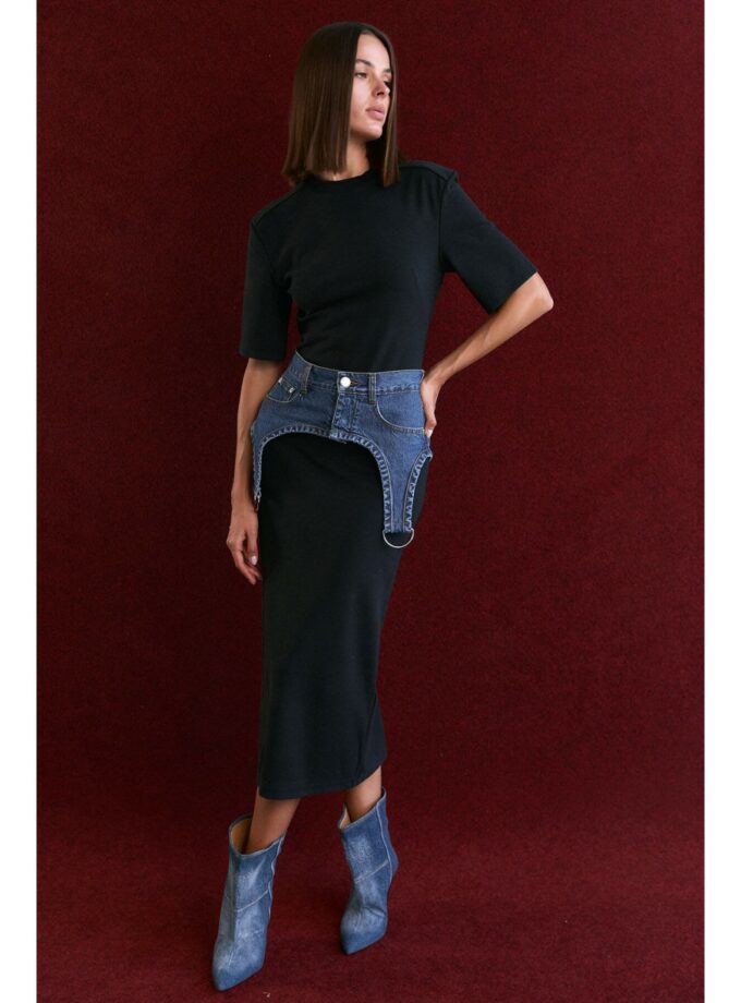 Корсет Aisenberg denim Provokateur синій