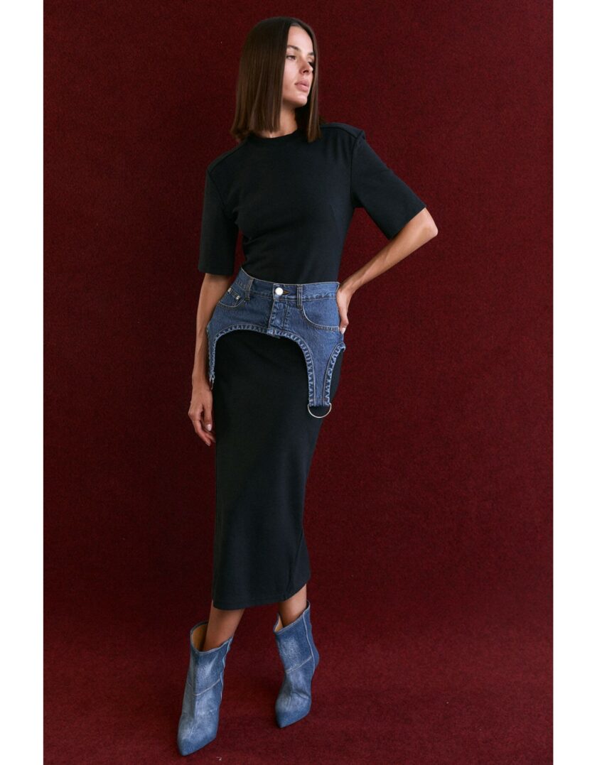 Корсет Aisenberg denim Provokateur синій - Зображення 3