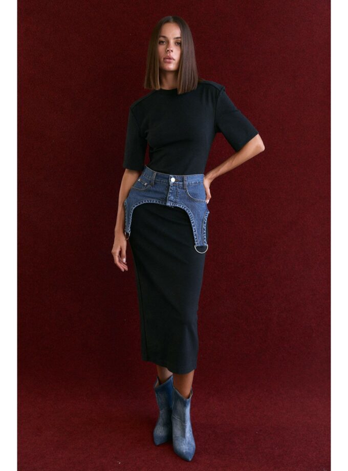 Корсет Aisenberg denim Provokateur синій