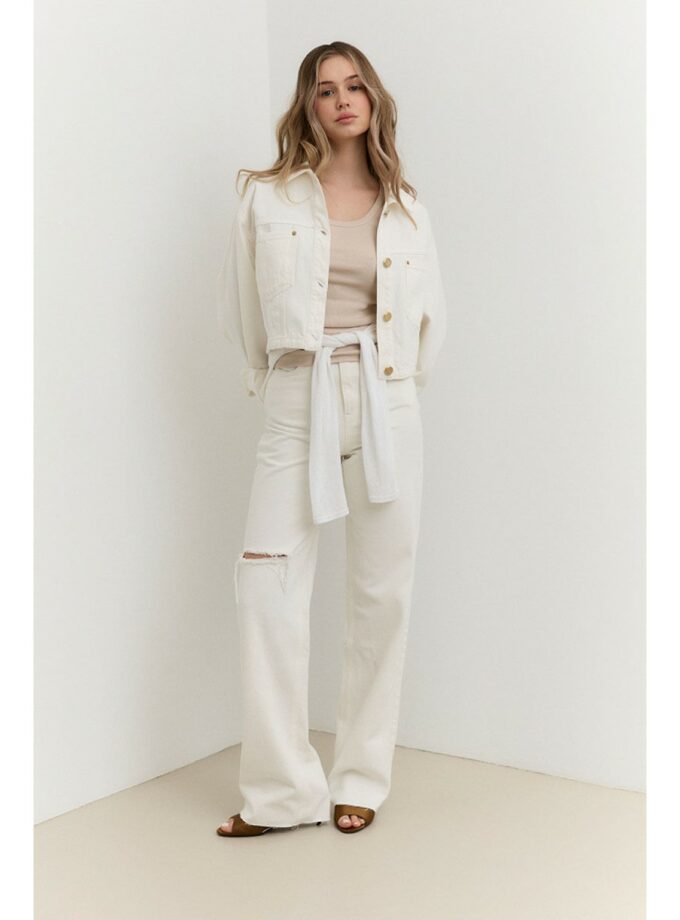 Джинси Aisenberg denim Lola білі