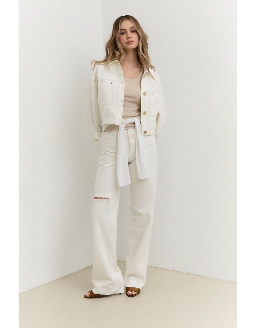 Джинси Aisenberg denim Lola білі