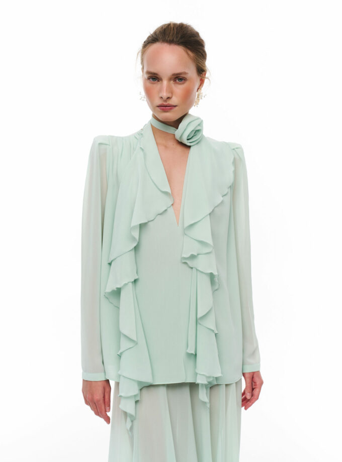 Блуза MYxMY Rose ментол
