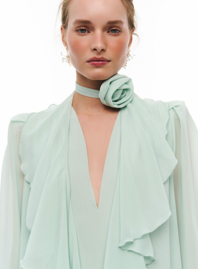 Блуза MYxMY  Rose ментол