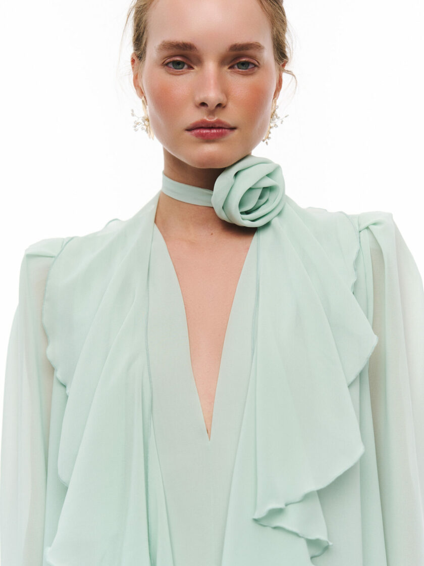 Блуза MYxMY  Rose ментол