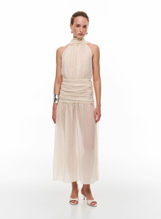 Сукня MYxMY Leeloo молочна