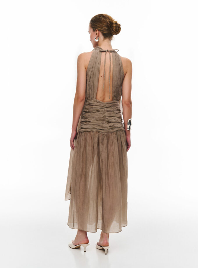 Сукня MYxMY Leeloo шоколадний