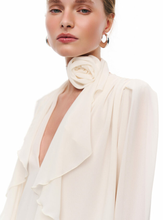 Блуза MYxMY  Rose молочний