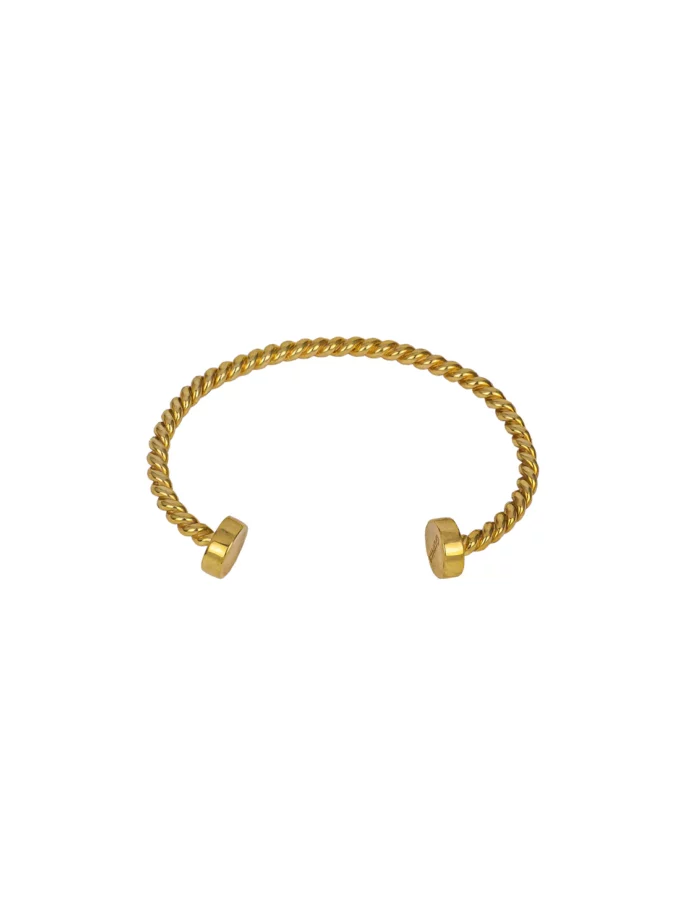 Браслет Gunia Гривна позолота