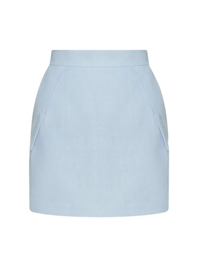 Спідниця Jamemme міні блакитна