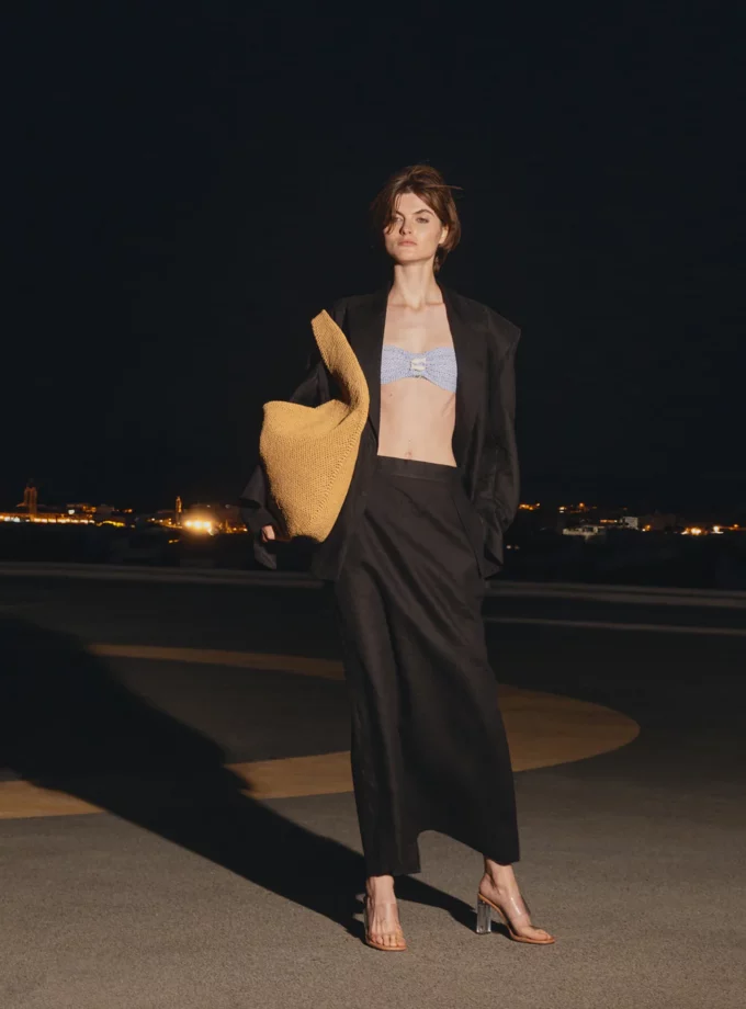 Спідниця Jamemme міді чорна