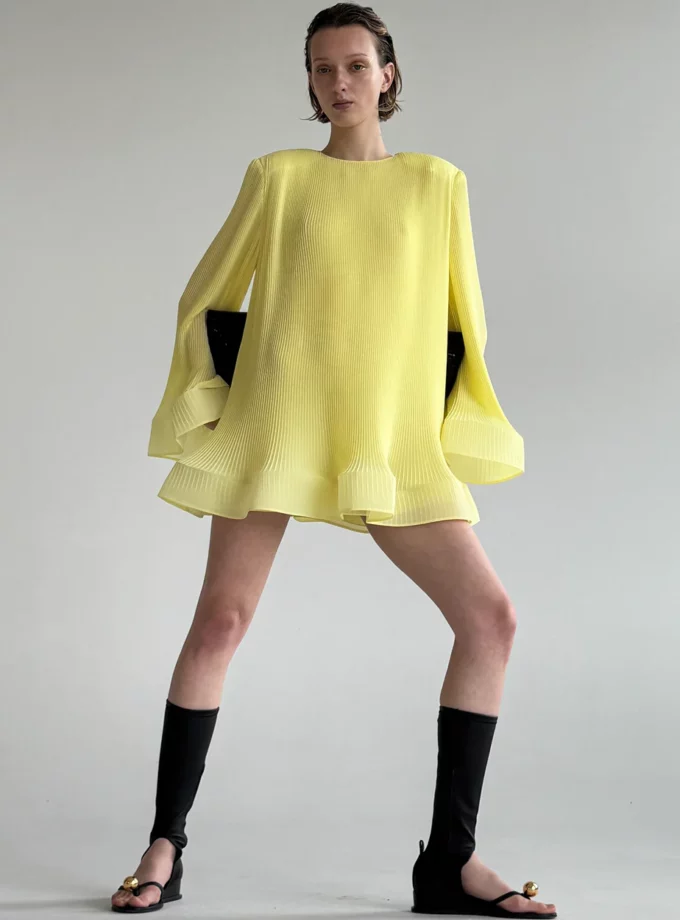 Сукня Jamemme Heidi жовта шифон