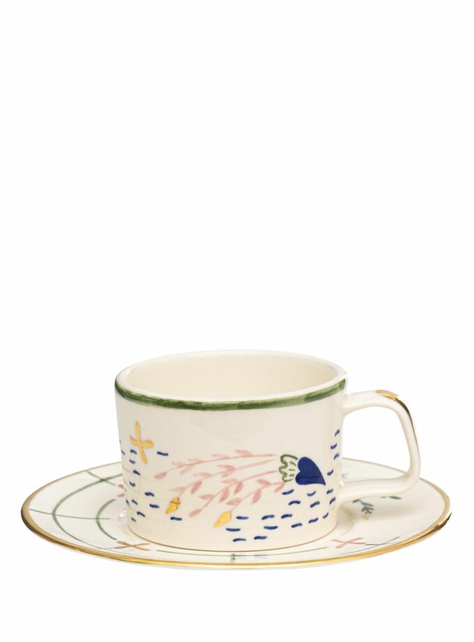 Чашка Gunia з блюдцем Ставок